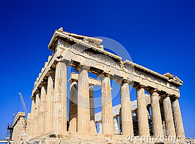 Ancient Parthenon Stock Photo